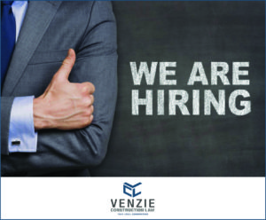 Venzie. We're Hiring